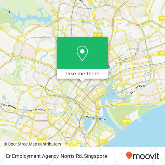 Er Employment Agency, Norris Rd map