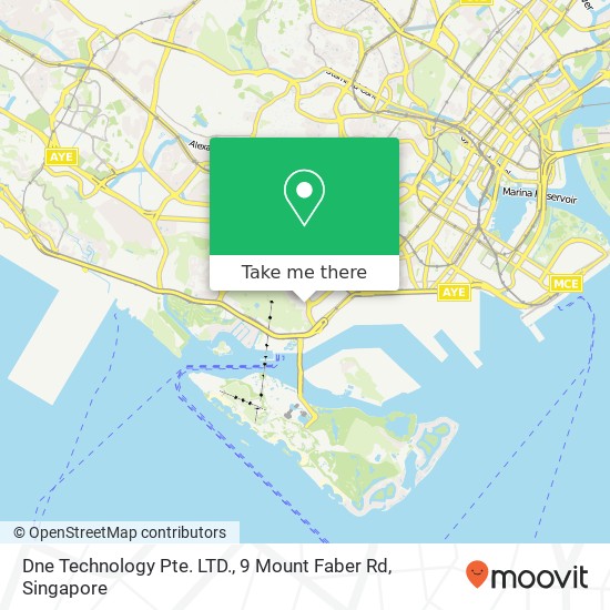 Dne Technology Pte. LTD., 9 Mount Faber Rd地图