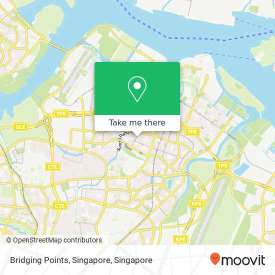 Bridging Points, Singapore map