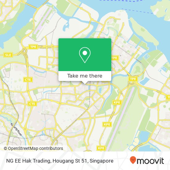 NG EE Hak Trading, Hougang St 51地图