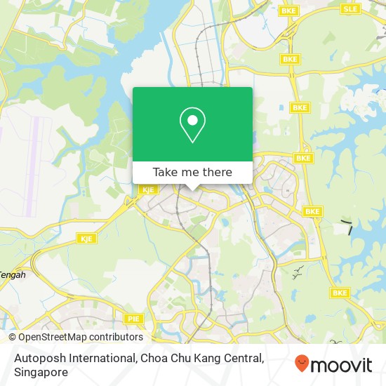 Autoposh International, Choa Chu Kang Central map