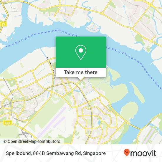 Spellbound, 884B Sembawang Rd map