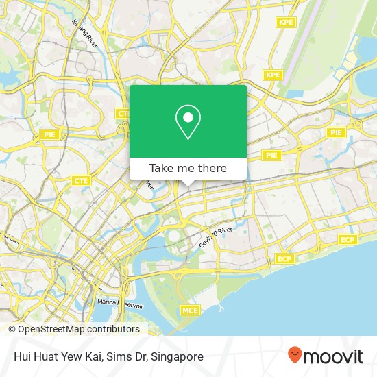 Hui Huat Yew Kai, Sims Dr地图