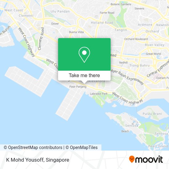 K Mohd Yousoff map