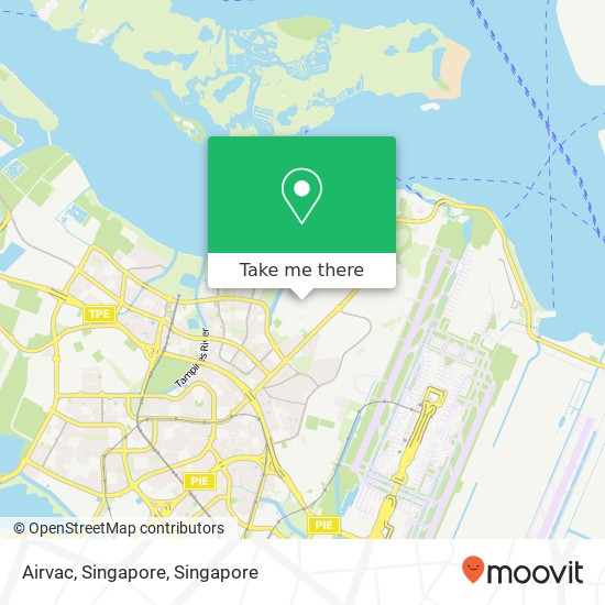 Airvac, Singapore map