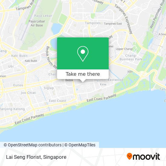 Lai Seng Florist map