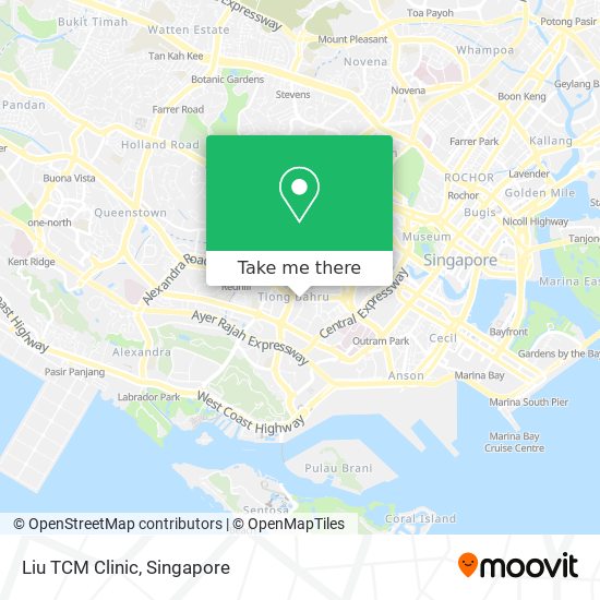 Liu TCM Clinic map