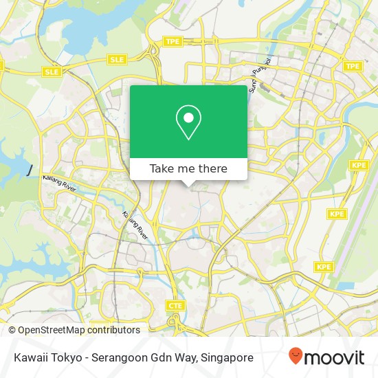 Kawaii Tokyo - Serangoon Gdn Way map