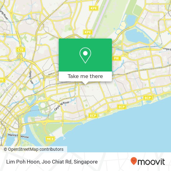 Lim Poh Hoon, Joo Chiat Rd map