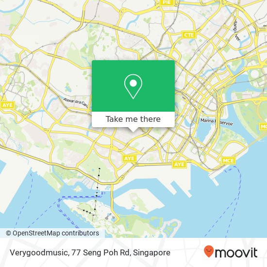 Verygoodmusic, 77 Seng Poh Rd地图