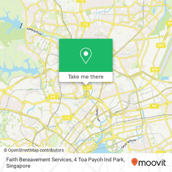 Faith Bereavement Services, 4 Toa Payoh Ind Park地图