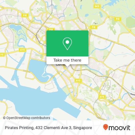 Pirates Printing, 432 Clementi Ave 3地图