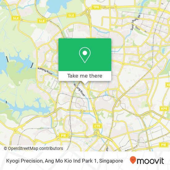 Kyogi Precision, Ang Mo Kio Ind Park 1地图