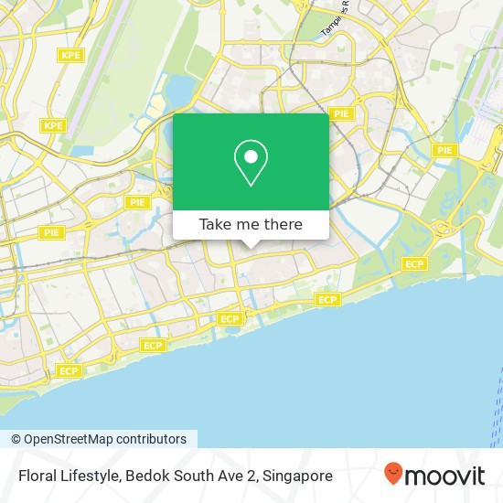 Floral Lifestyle, Bedok South Ave 2 map