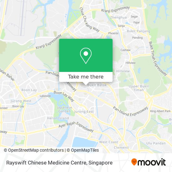Rayswift Chinese Medicine Centre map