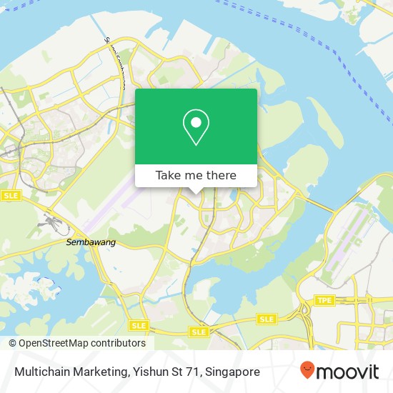 Multichain Marketing, Yishun St 71 map