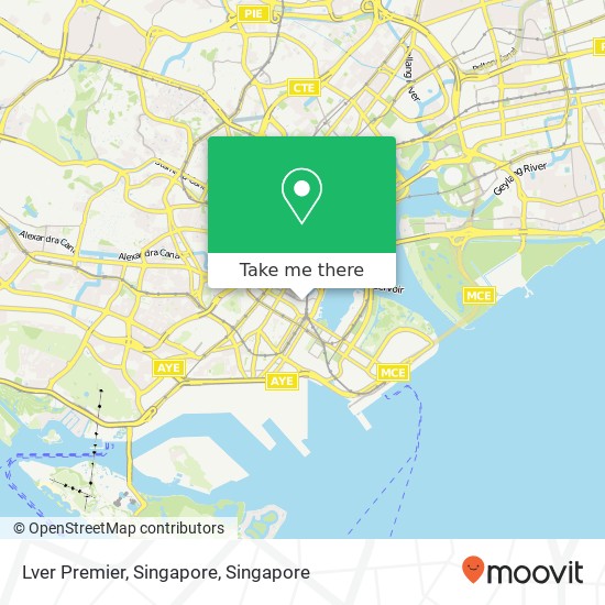Lver Premier, Singapore map