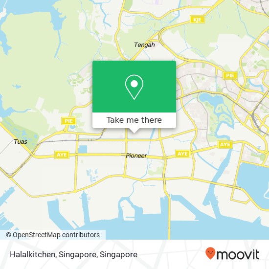 Halalkitchen, Singapore地图