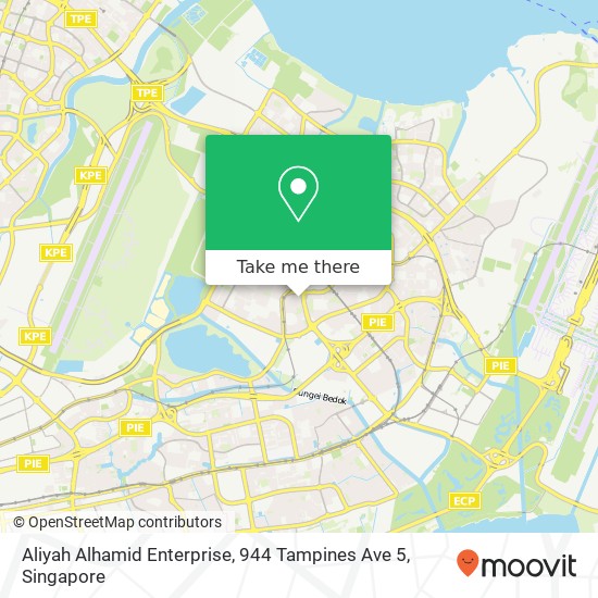 Aliyah Alhamid Enterprise, 944 Tampines Ave 5 map