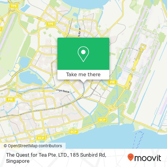 The Quest for Tea Pte. LTD., 185 Sunbird Rd map