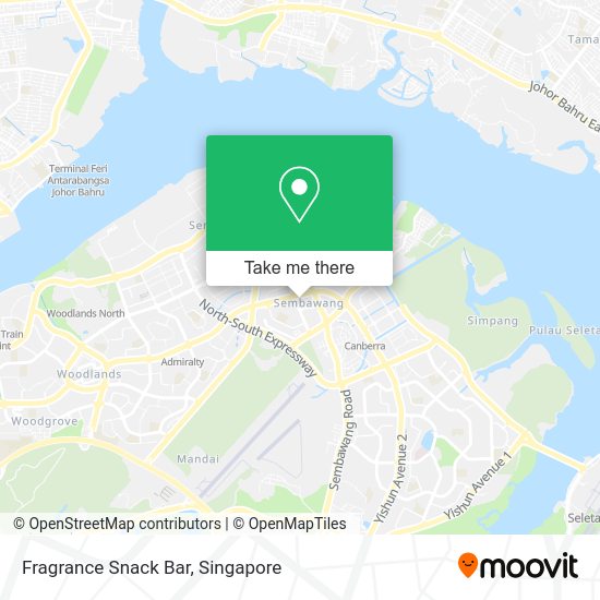 Fragrance Snack Bar map