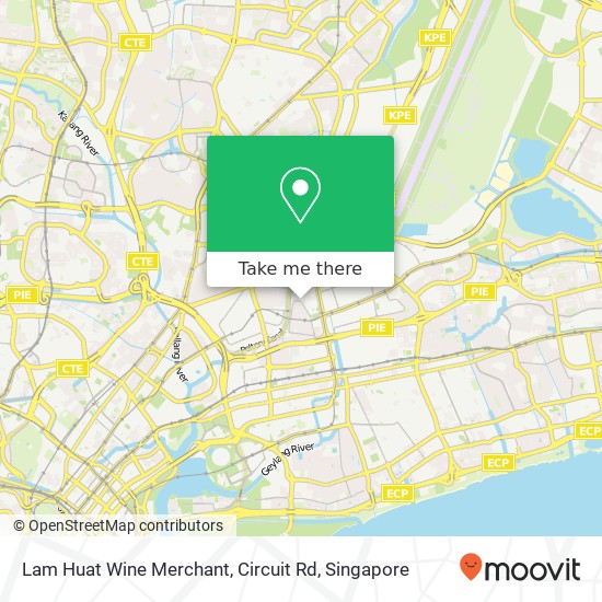 Lam Huat Wine Merchant, Circuit Rd map