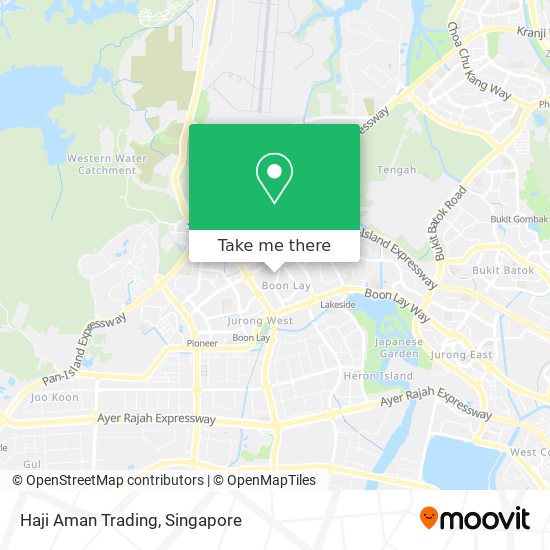 Haji Aman Trading map