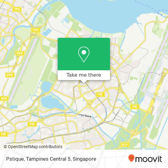 Pstique, Tampines Central 5 map