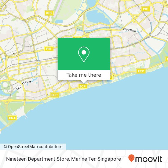Nineteen Department Store, Marine Ter地图