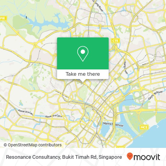 Resonance Consultancy, Bukit Timah Rd map