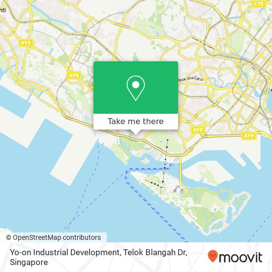 Yo-on Industrial Development, Telok Blangah Dr地图