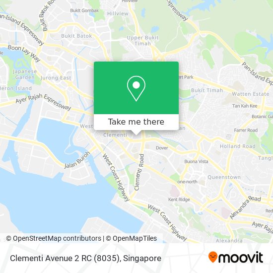 Clementi Avenue 2 RC (8035)地图