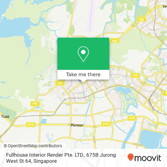 Fullhouse Interior Render Pte. LTD., 675B Jurong West St 64 map