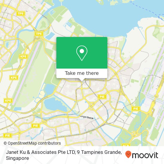 Janet Ku & Associates Pte LTD, 9 Tampines Grande map