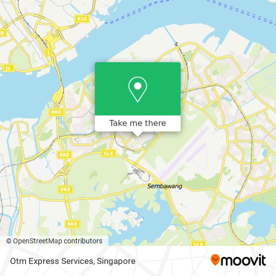 Otm Express Services map