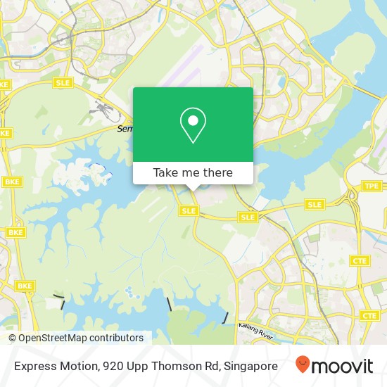 Express Motion, 920 Upp Thomson Rd map