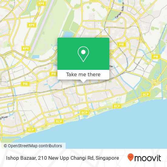 Ishop Bazaar, 210 New Upp Changi Rd地图