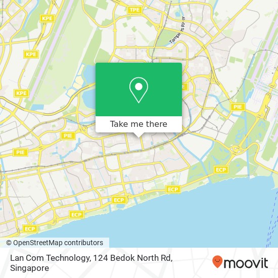 Lan Com Technology, 124 Bedok North Rd地图