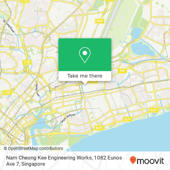 Nam Cheong Kee Engineering Works, 1082 Eunos Ave 7 map