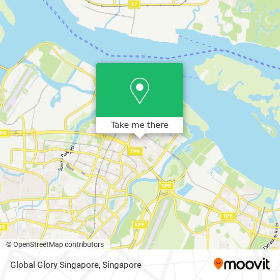 Global Glory Singapore map