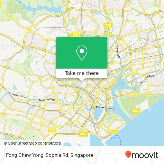 Fong Chew Yong, Sophia Rd地图