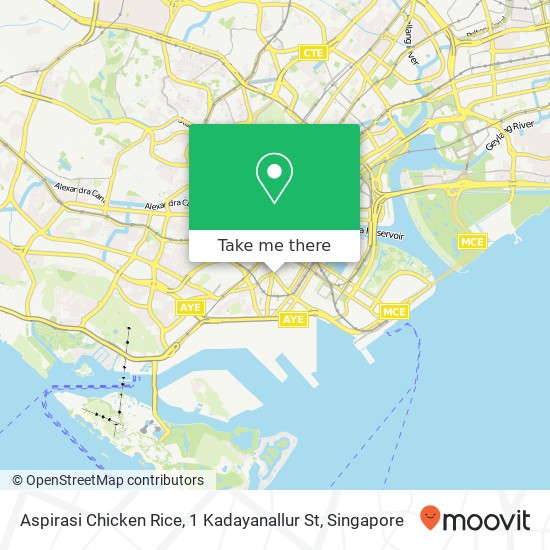 Aspirasi Chicken Rice, 1 Kadayanallur St地图