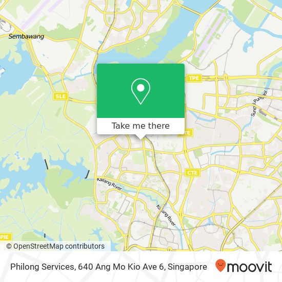 Philong Services, 640 Ang Mo Kio Ave 6 map