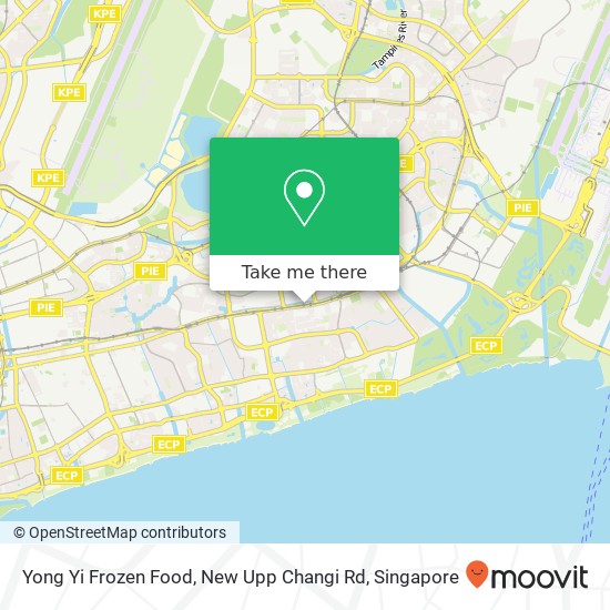 Yong Yi Frozen Food, New Upp Changi Rd map