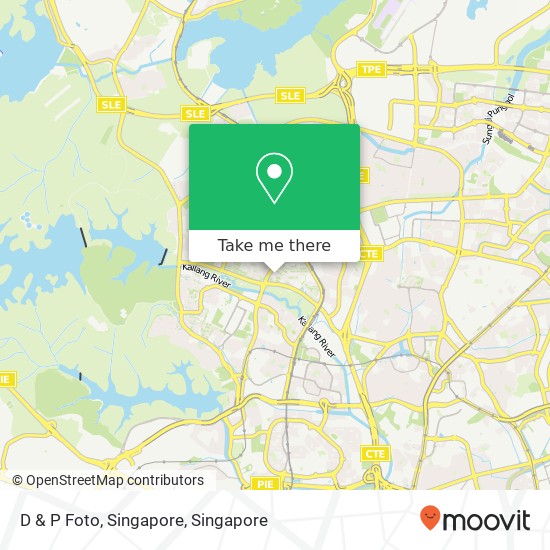 D & P Foto, Singapore map