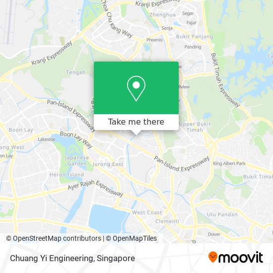 Chuang Yi Engineering map