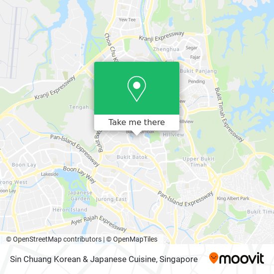 Sin Chuang Korean & Japanese Cuisine地图