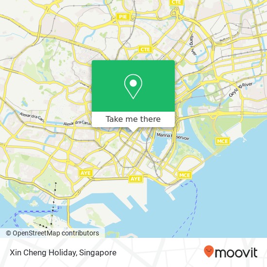 Xin Cheng Holiday地图