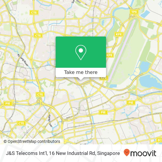 J&S Telecoms Int'l, 16 New Industrial Rd map