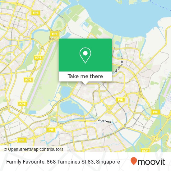 Family Favourite, 868 Tampines St 83 map